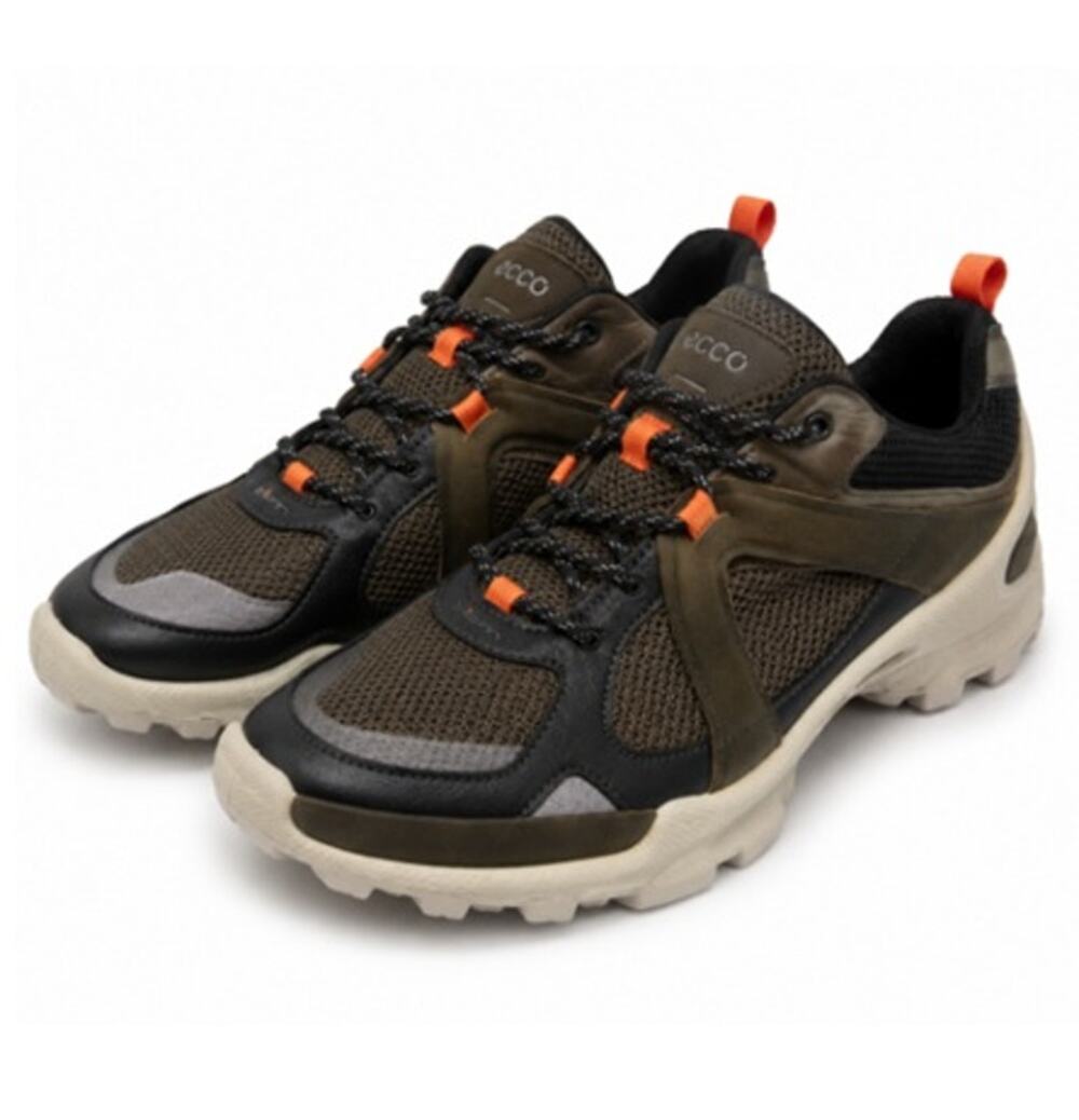 ECCO Biom C-Trail Brown Black Outdoor Hiking Sneakers Mens EU 46 US 12-12.5 NWOT